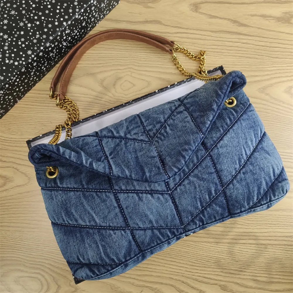 Blue crossbody purse clearance