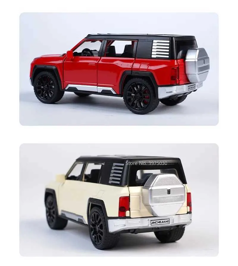 Tesla Model S/3 Modellauto 1:32 - Diecast Metall Modell Mit Sound & Licht