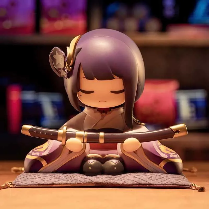 Figury zabawek akcji japońskie anime genshin Impact 7cm chrząszczy akcja charakter ręcznie robiony dekoracja dziecięca zabawka prezentowa S2451536