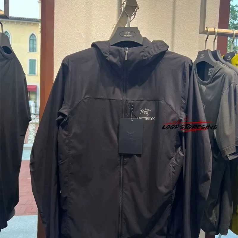 Arc Designer Sport Jakets Winddichte Jaket Squamish Hoodie voor mannen en vrouwen, waterdichte kleding voor de bescherming van de zomerzon, lichtgewicht en ademend