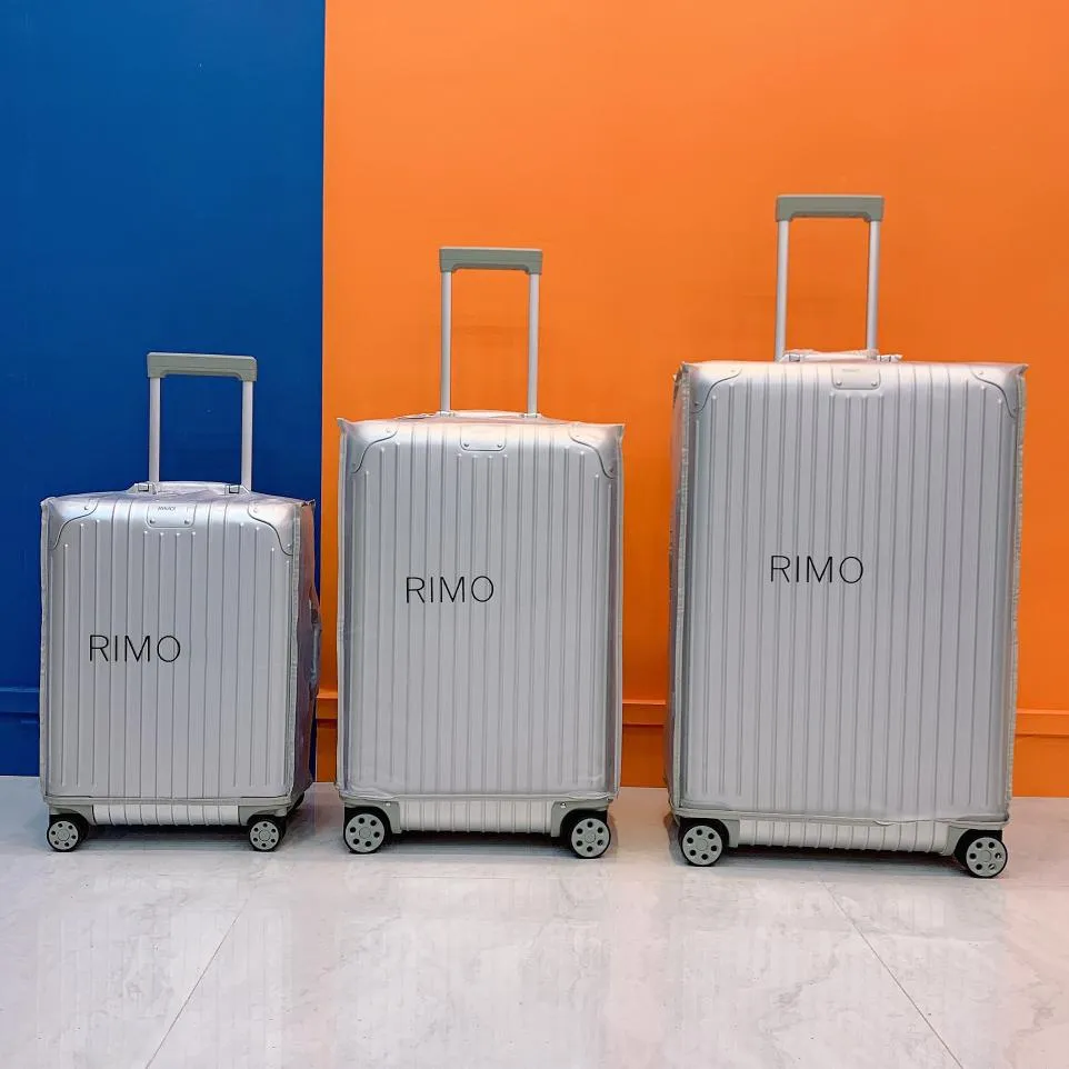 Luxury Aluminium Alloy Designer Revo Suitcase With Wheels Unisex Travel