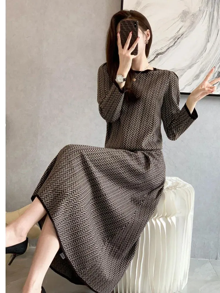 Two piece sweater and skirt set hotsell