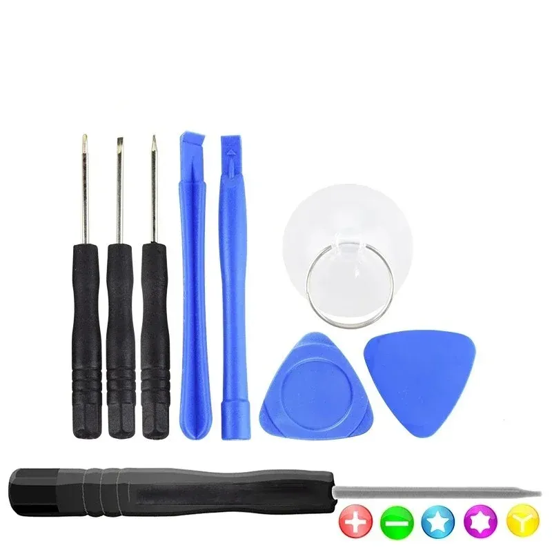 9 em 1 Kit de ferramentas de reparo de telefone celular Kit Spudger Pry Aberting Tool Fewford Conjunto para iPhone x 8 7 6s 6 Plus 11 Pro XS Hand Tools