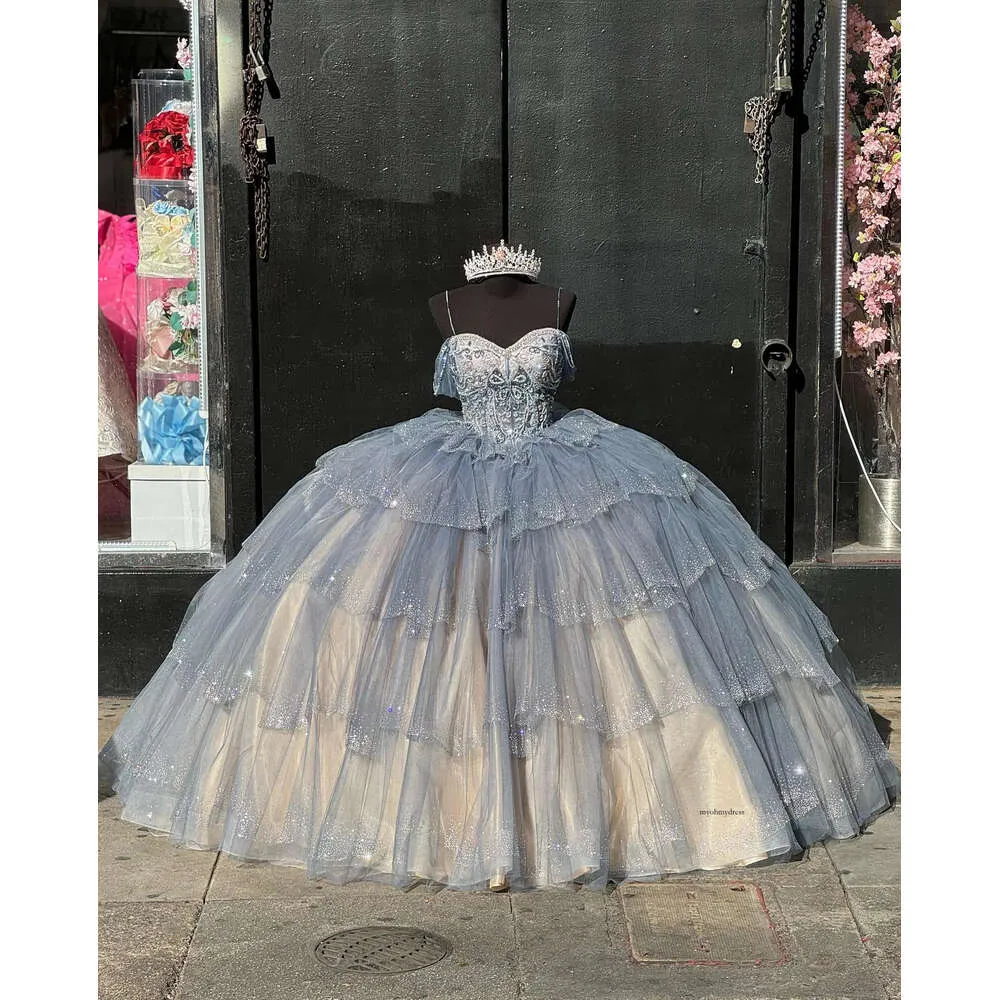 Grey ball gown hot sale