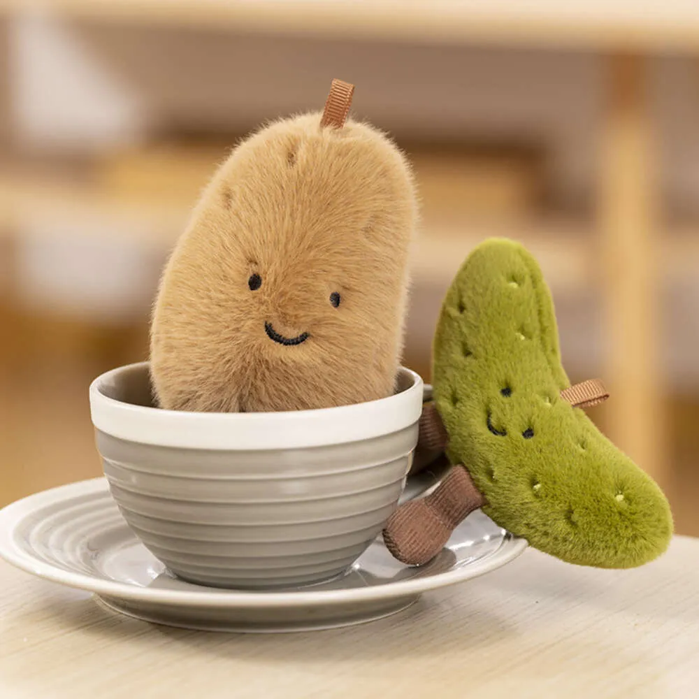 Kawaii potato plush top