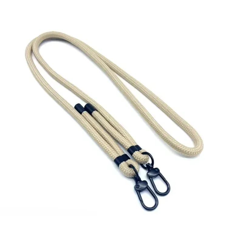 8mm Telefon Lanyard Verstellbarer Durchmesser Outdoor universeller Hülle Crossbody Schulterkartenhalle Kordelclip Hang Anti-verlorene Handgelenkriemen