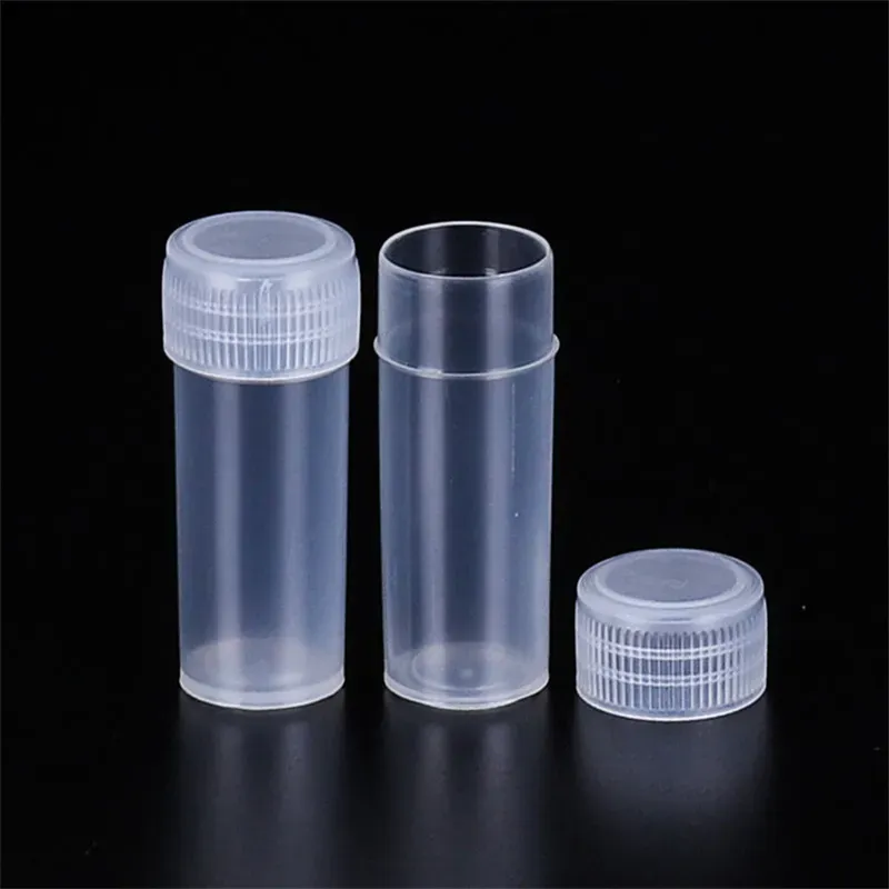 5ml Clear Plastic Sample Bottle Volume Empty Jar Cosmetic Containers Small Storage Contain Bottle kitchen accessories