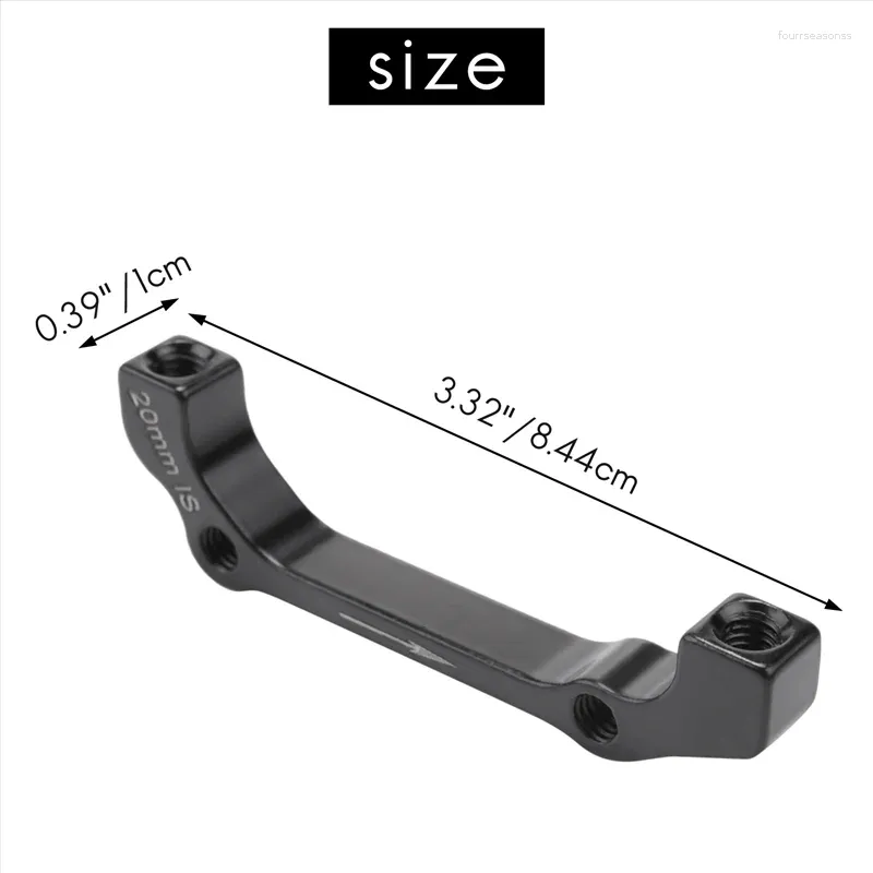 Mokken schijfrem remklauwbevestiging adapter is/post vooraan 180 mm achter 160 mm voor Shimano Hayes MTB