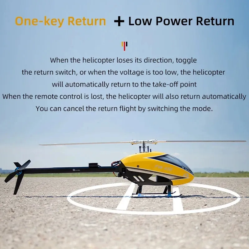 Flywing FW450 V25 6CH RC Helicopter FW450L FBL Gyro H1GPS RTF H1 RTR Helicopter 240516 61 820 DHgate