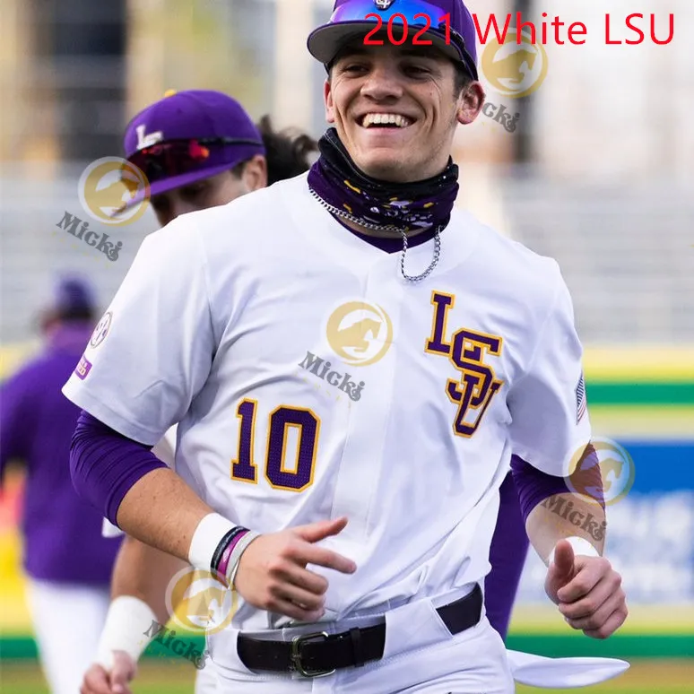 Lsu throwback baseball jersey top