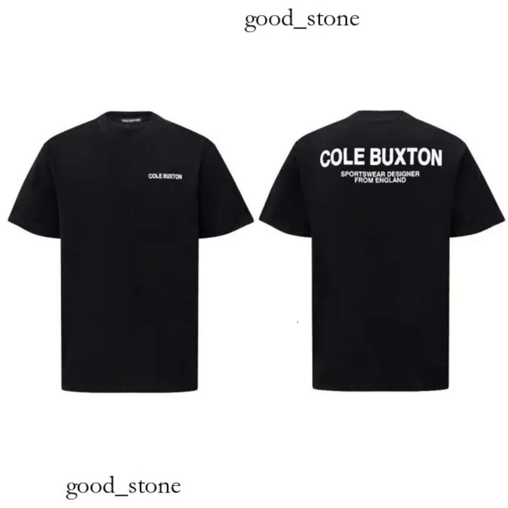 Cole Shirt Designer T Shirts Mens Cole Buxton Shirt Summer Spring Groen Grijs Wit Zwart T Shirt Men Women Hoge kwaliteit klassieke slogan Top T -shirt met Tag Buxton Shirt 937