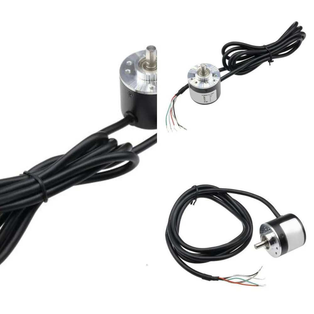 Optical Shaft Encoder Arduino, 5 24V Incremental Rotary Encoder AB Two ...