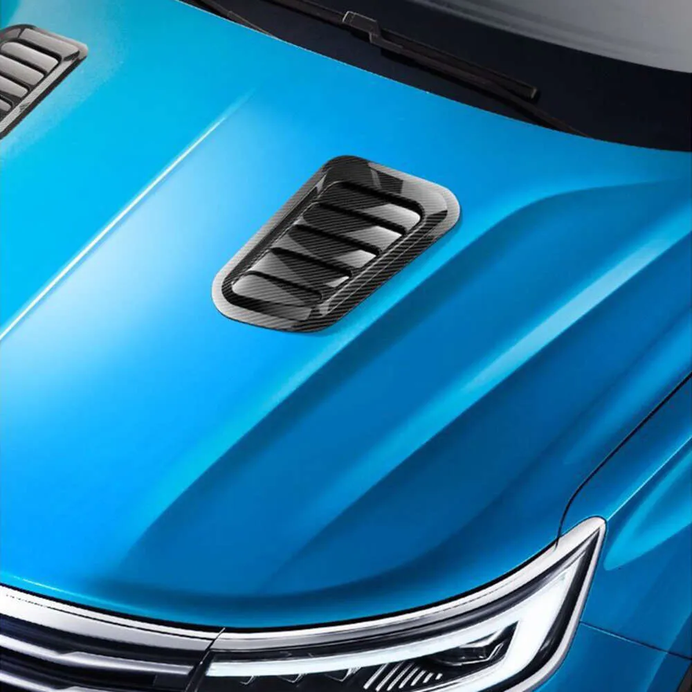 New Colorful Cell Air Flow Intake Hood Scoop Bonnet Vent Cover Stickers ...