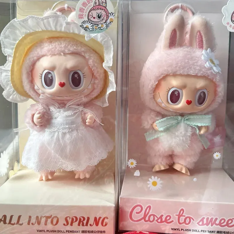 DHgate.com:Pink Labubu Monsters Mokoko Pendant Spring