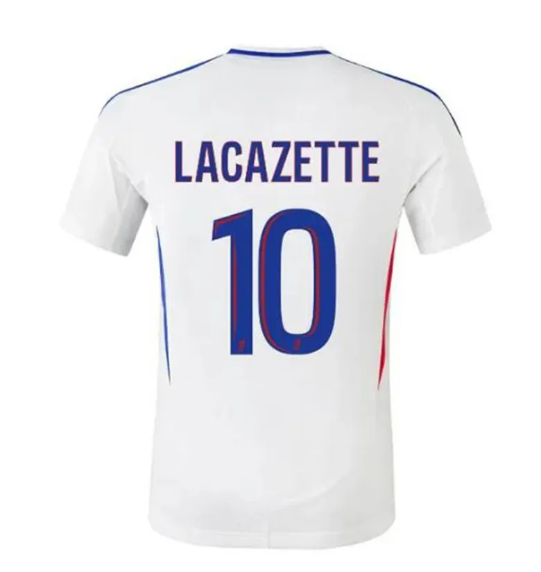 2024 Maillot Lyon Soccer Jerseys Olympique Lyonnais Ol Digital Traore Memphis 24 25 Men Men Football Floot Kit Kit Caqueret Tolisso Jeffinho Ol Aouar Tagliafico Sarr 737 DHgate