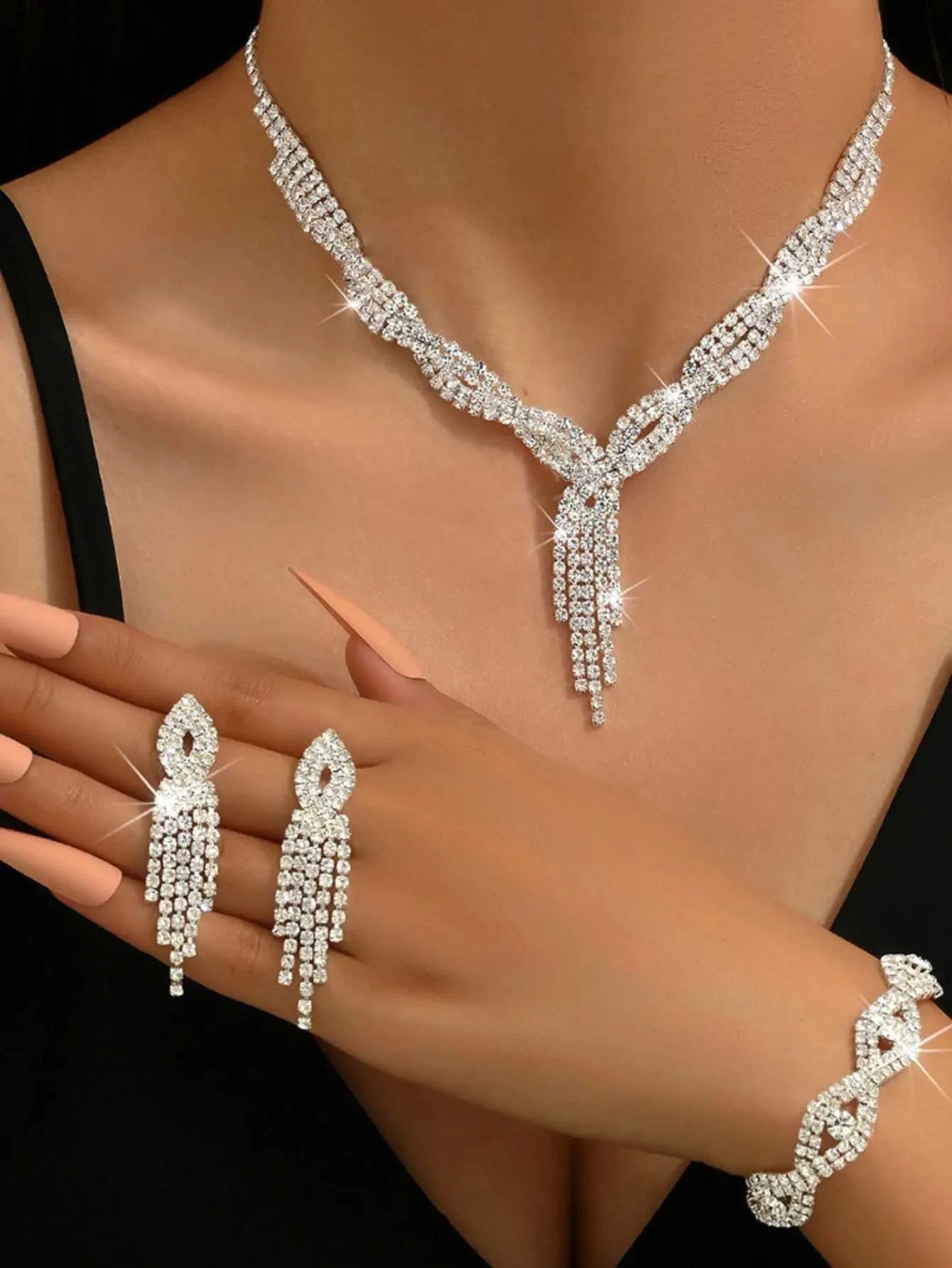 Wedding accessories jewelry sets online
