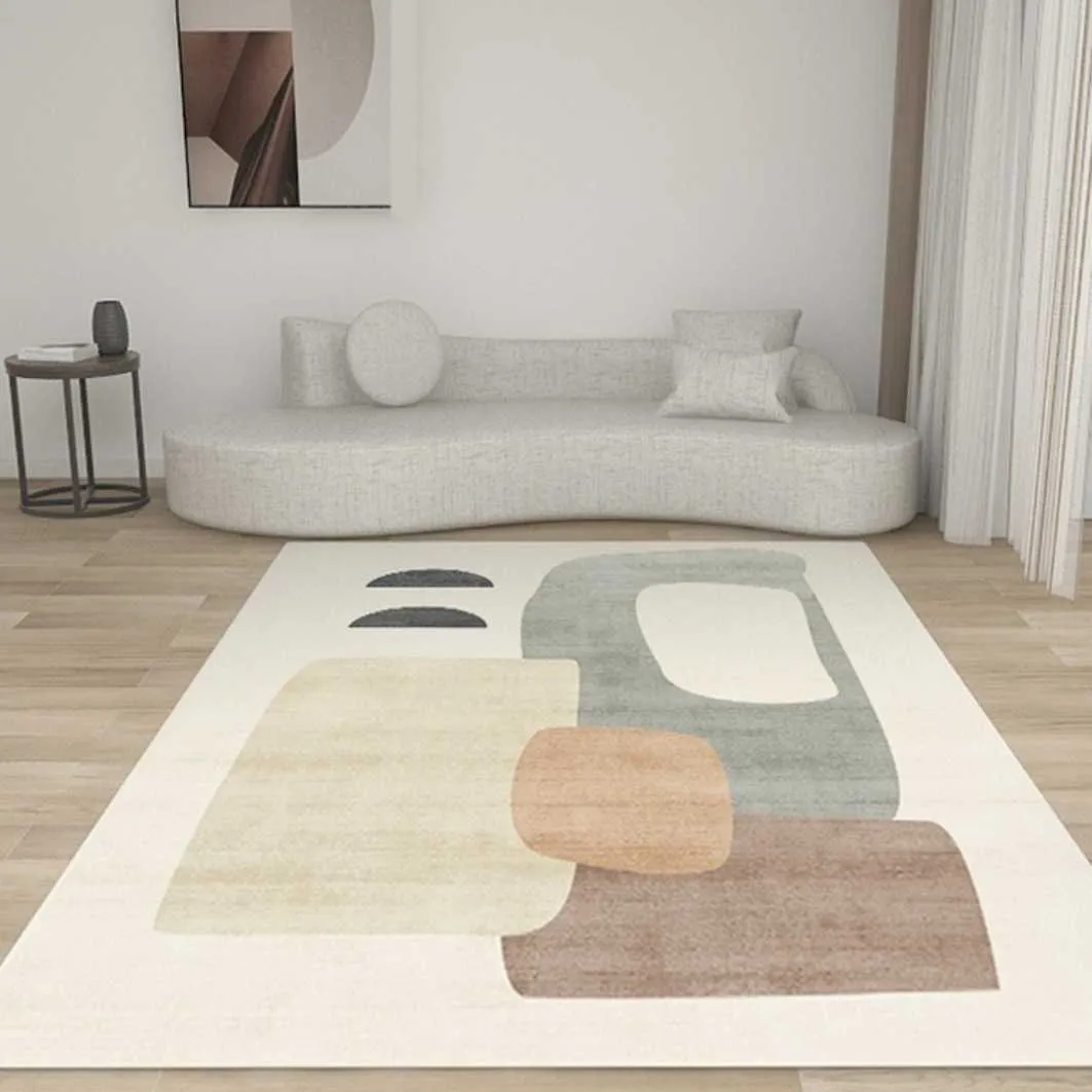 Carpets Carpet salon Luxury Nordic canapé de thé matelas à thé moderne MODERNE GRY CHAMBRE MOWNET CAPEPE