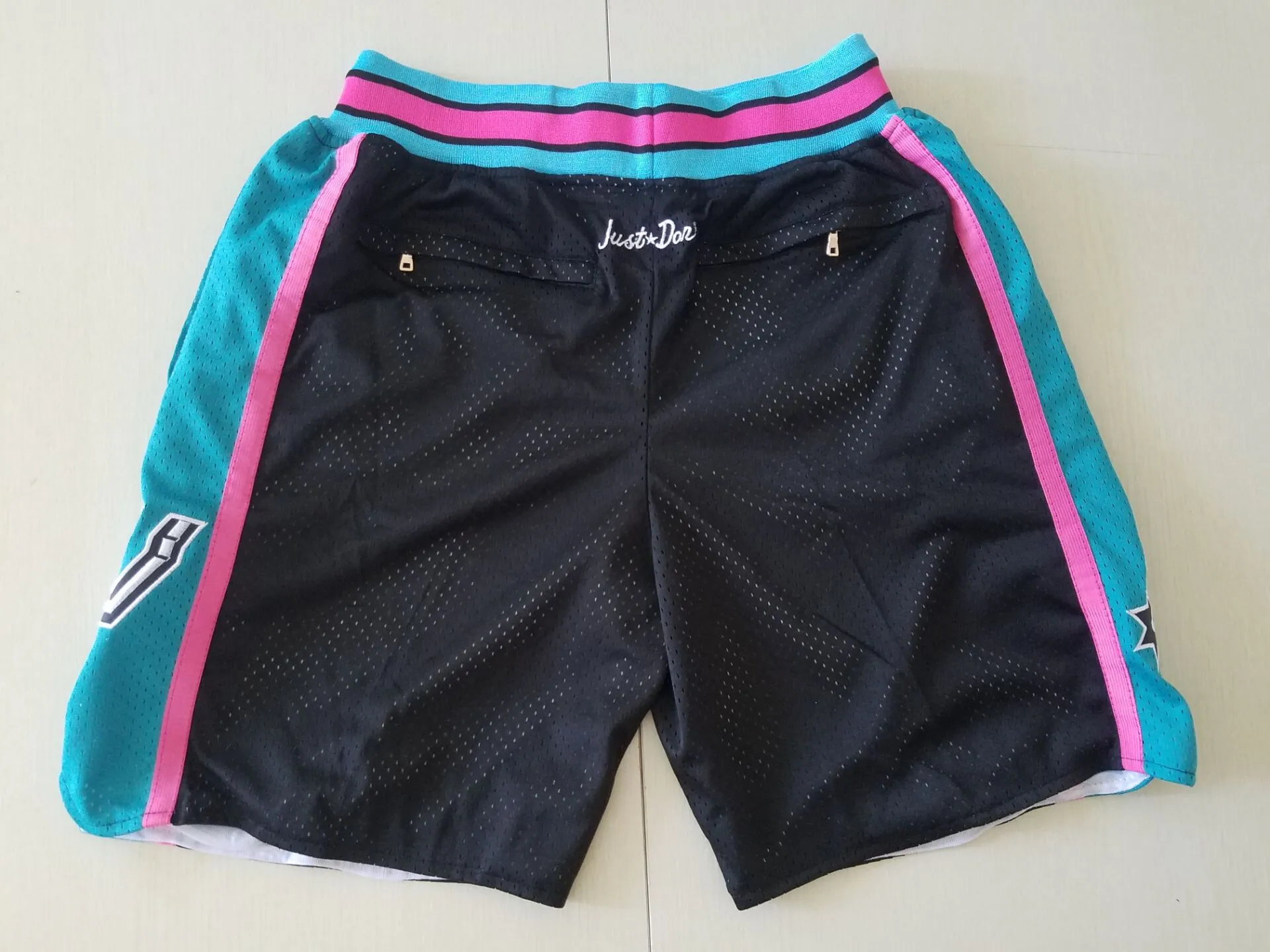 2024 New Team Zipper Mens Basketball Team Shorts Breathable