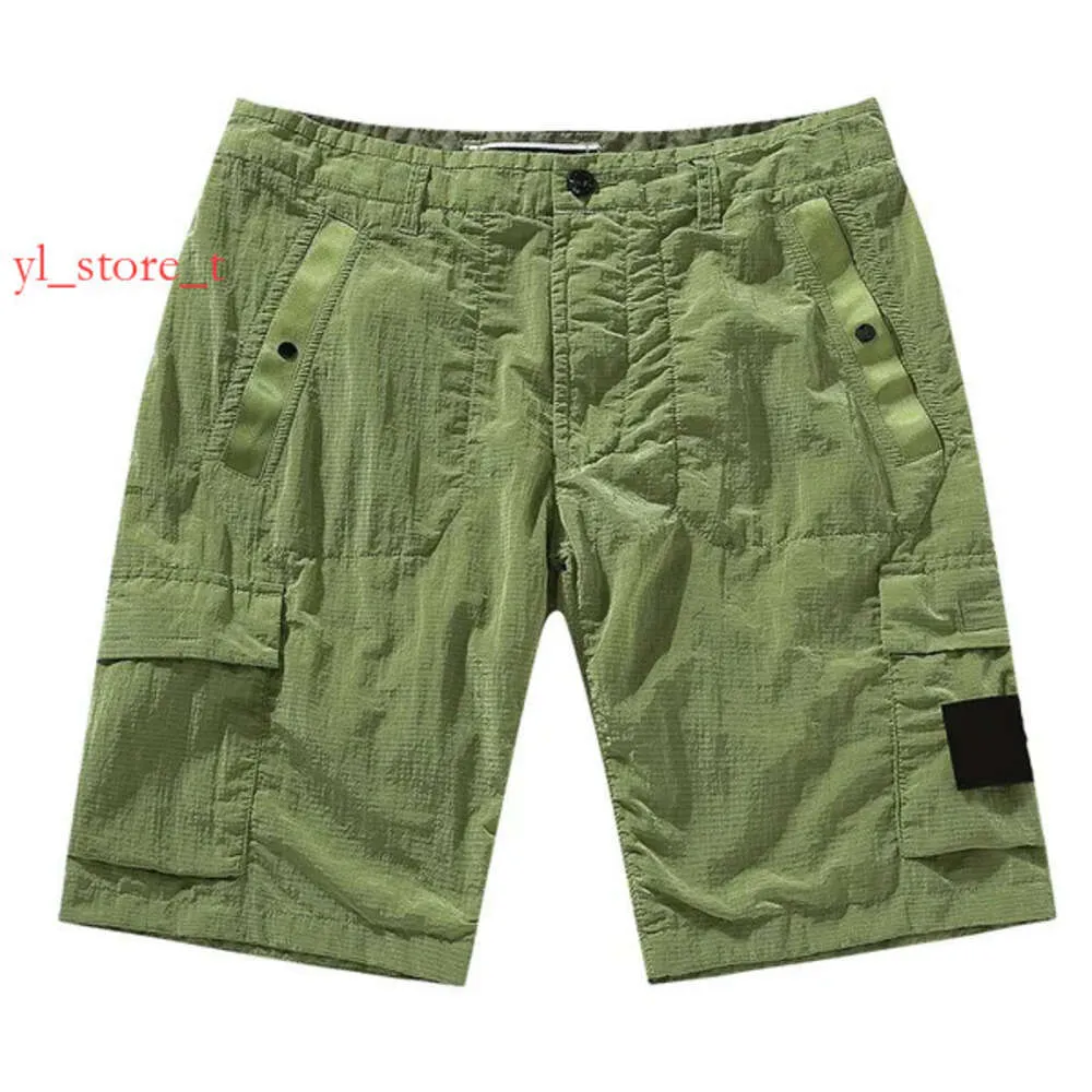 Cp Topstoney Konng Gonng Style Shorts Of Brand In Summer Metal Nylon Casual Loose Shorts Quick Drying Beach Pant High Quality Stylish Casual Men's Shorts CP 4b3b