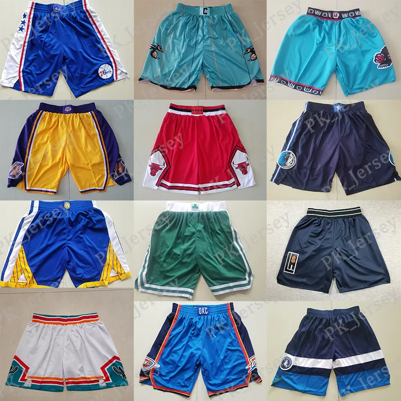2024 New Team Zipper Mens Basketball Team Shorts Breathable