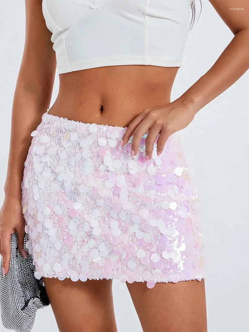 Sparkling Sequin Sequin Mini Skirt For Women Plus Size Glitter Mini Belly Dance Top For Clubwear And Festival Costume B503 From Bag luxury1666 16.01 DHgate.Com
