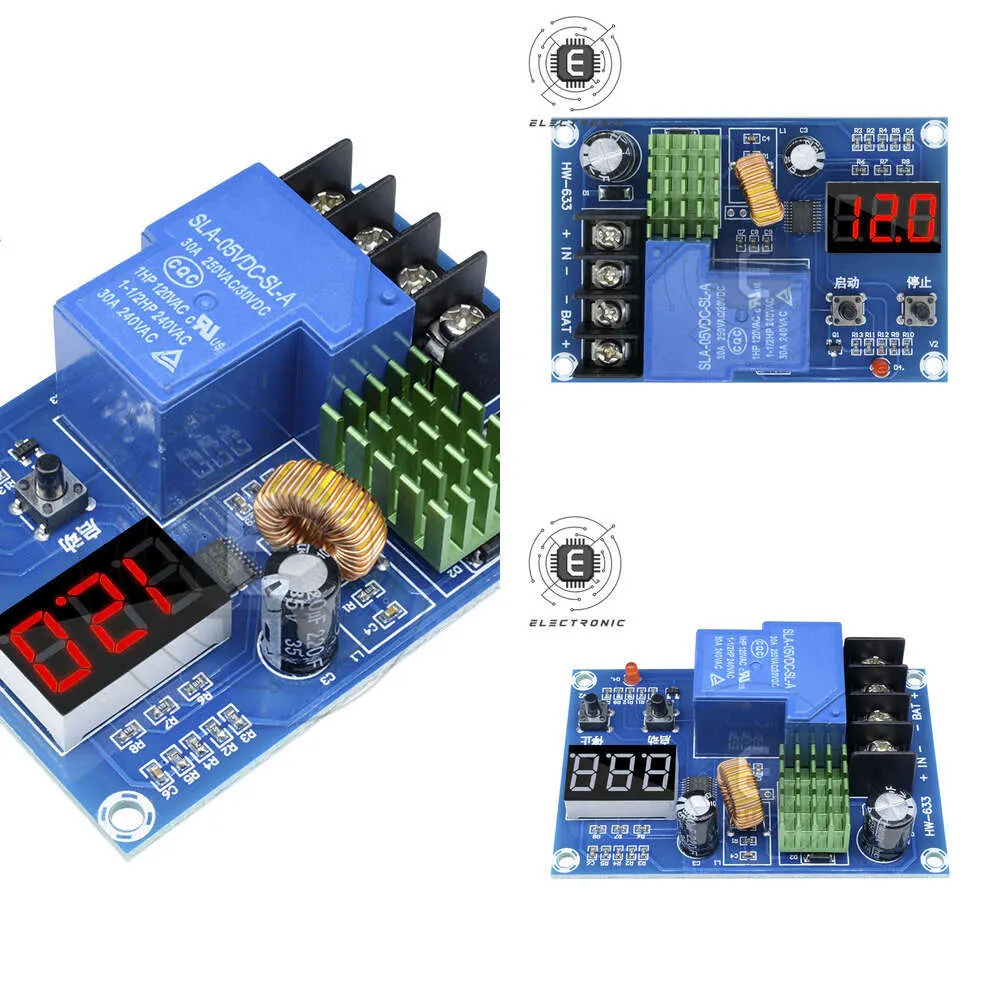 Nuevo DC 6-60V XH-M604 ACID-ACID Litio Módulo de control de la batería Controlador Controlador de protección DWITCH 12V 24V 48V