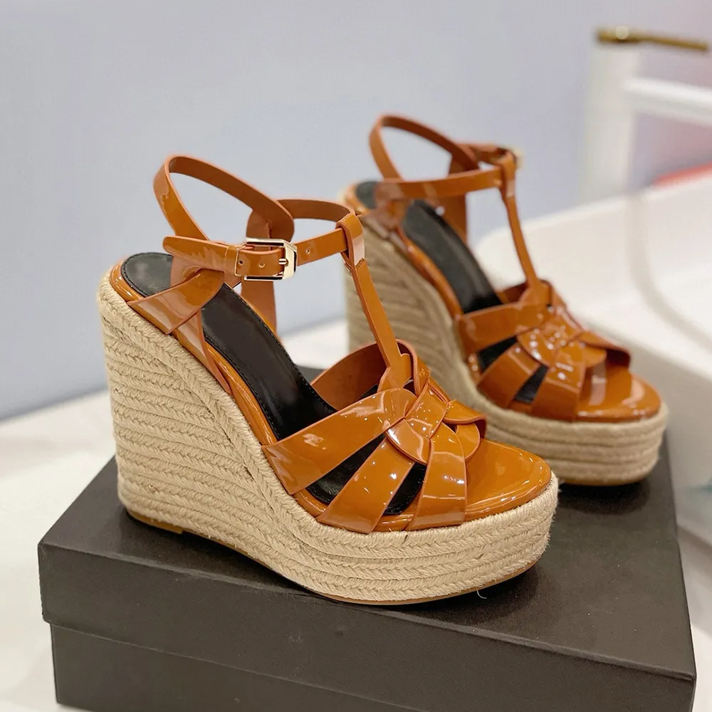 Save Big on Bulk Wedge Rope Sandals Woven Platform Sandals Rope Detail  Heeled Shoes High Platform Evening Pumps With Hemp Wedge, High Heels  For