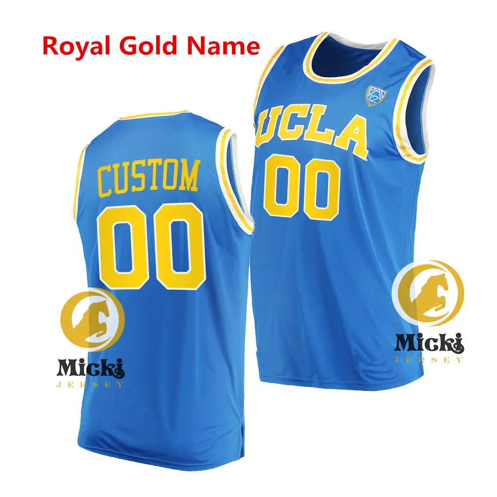 Custom ucla basketball jersey store