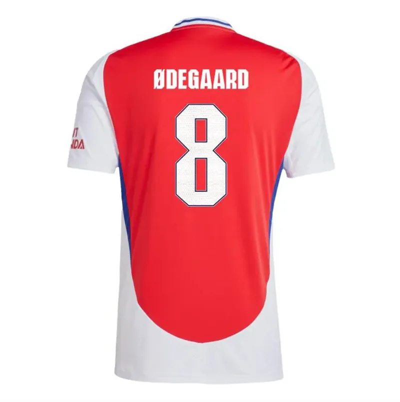 Arsenal Soccer Jerseys 2024 Kids Football Uniforms White G.Jesus Havertz Trossard Tierney Saliba Odegaard Saka Martinelli Russo
