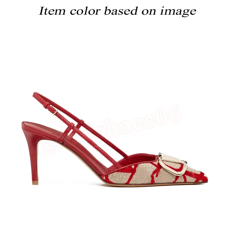 Valentino Luxury Womens Ladies Designer Sandals High Heels Leather Black Nude White Silver Pink Slingback Heel code L Pumps Loafers Dress Shoes 2 561 DHgate