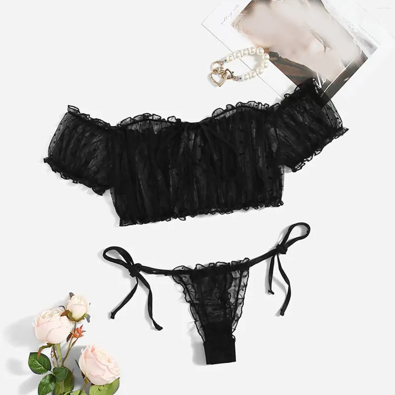 Trajes De Bano De Mujeres Lindas Senoritas De Encaje Transparente Y Tono De Tanta Ropa Interior Margarita Mira A Traves De Dos Piezas Set Lenceria De 9 64 DHgate