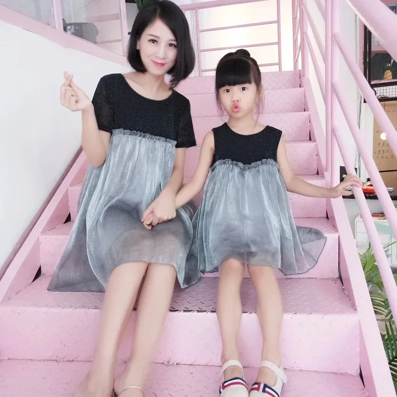 Family Matching Dress Summer Mother Daughter Lace Polyester Dresses for  Girls Ages 13m-6y from Dhgate Family Matching Outfits - price 34.27