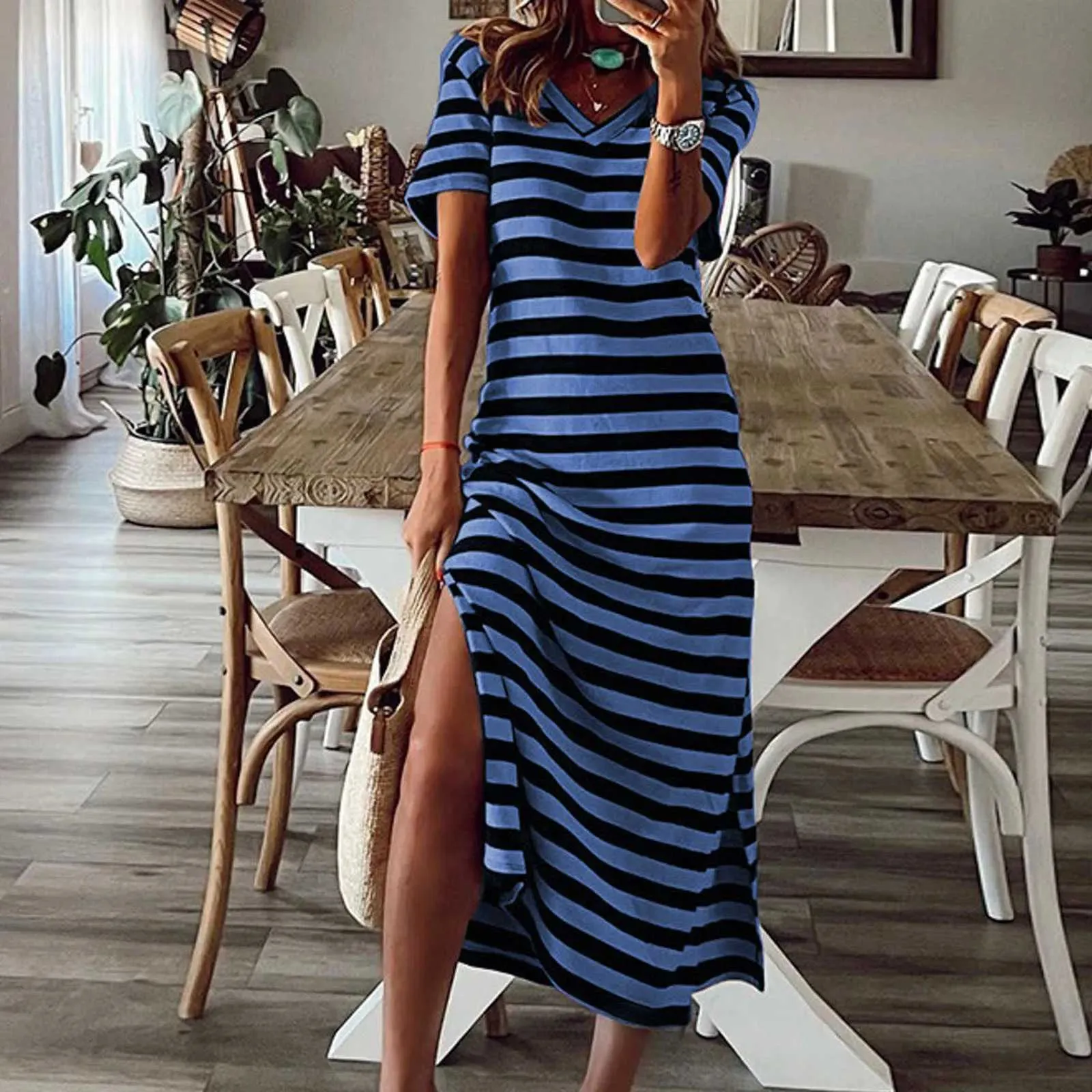 open lace back dress Women's Essential Flowy Sleeveless Maxi Dress main image 0