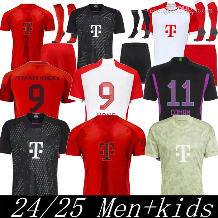 S-4XL 24 25 Musiala Soccer Jerseys Sane 2024 2025 Kane Football Shird Goretzka Gretzka Gnabry Bayerns Munich Camisa de Futebol