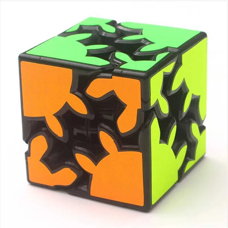 Magic Cubes 2x2 3x3 Gear Magic Cube Shift Speed Puzzle Educational ...