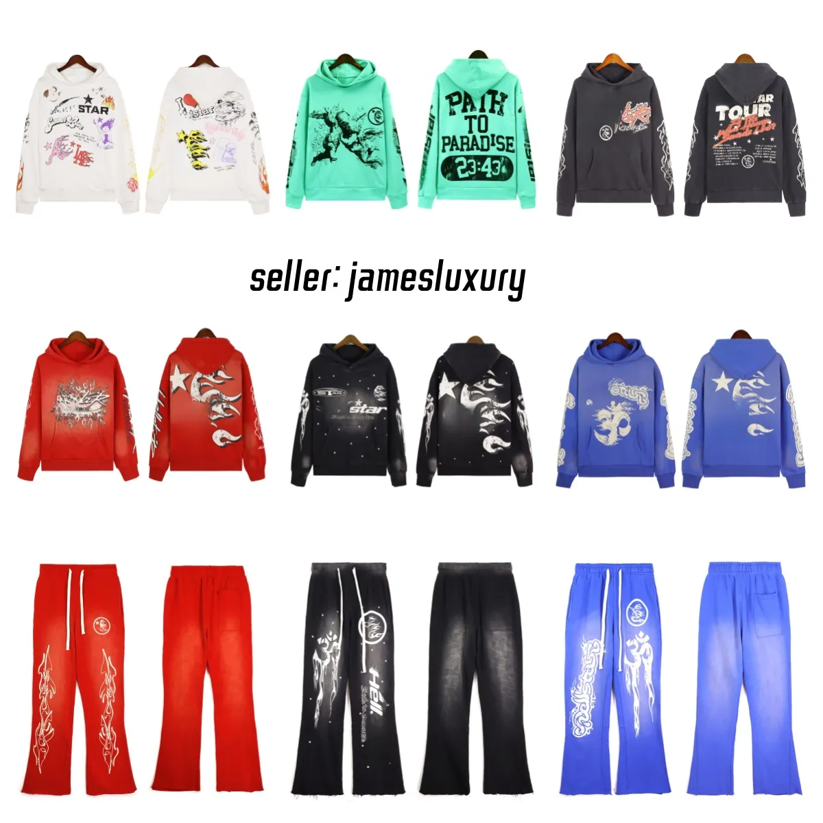 sudadera mens designer hoodie helvete mens hoodie för herr kläd herr designer tracksuit män designer sweatpants byxor herrar jumper hoodie män streetwear pullover