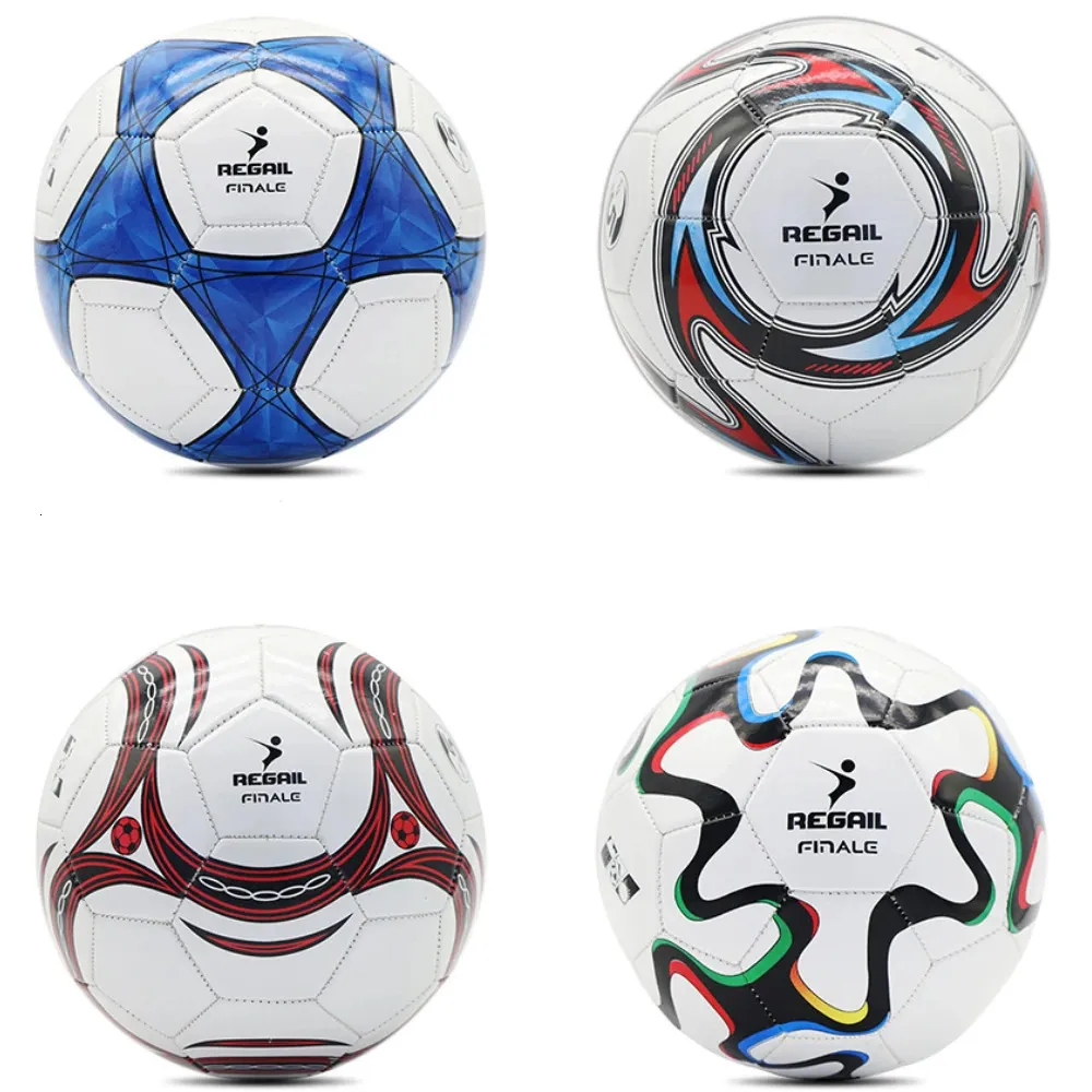 Professional Standard Size 5 Soccer Ball Stitched Goal League For Youth