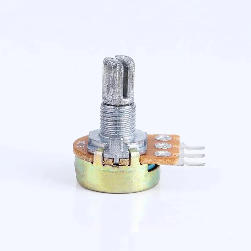 WH148 1K 10K 20K 50K 100K 500K Ohm 15mm 3 Pin Linear Taper Rotary ...