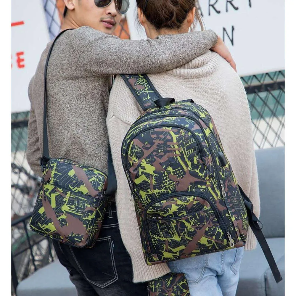 Camouflage travel backpack cheap