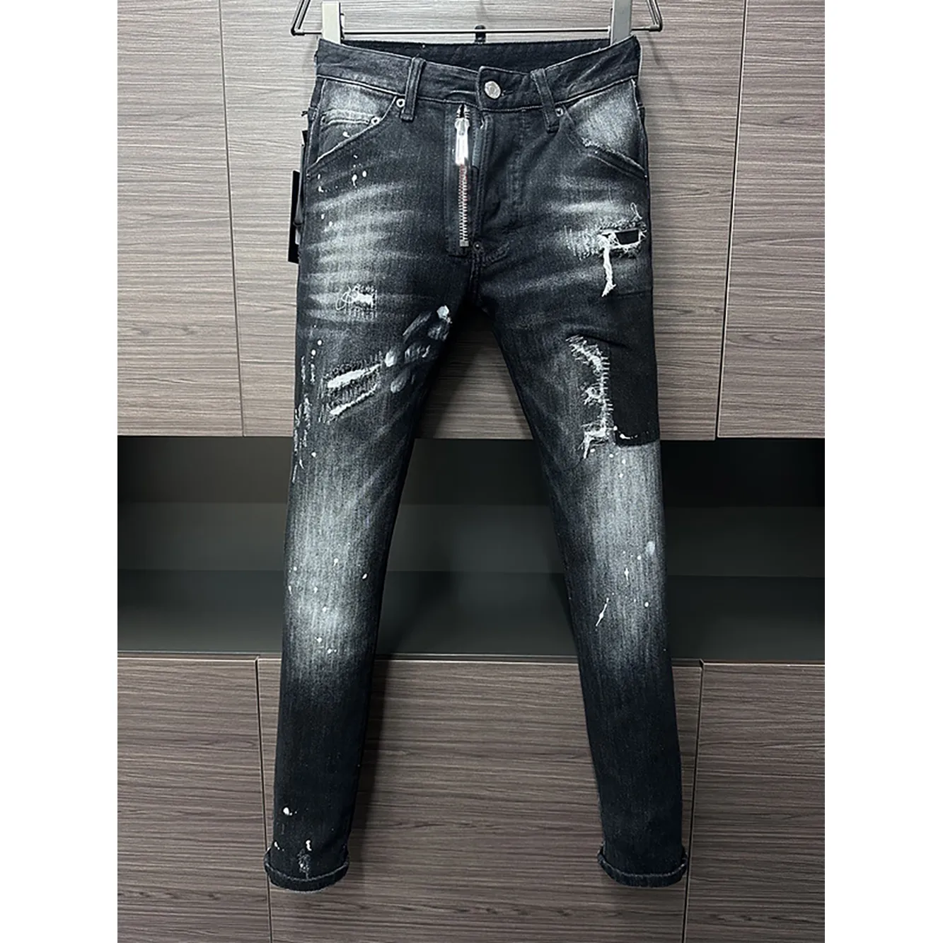 Mens Jeans Cotton Pants Long Denim Trousers... From Bitchshoes, $50.76 |  DHgate.Com