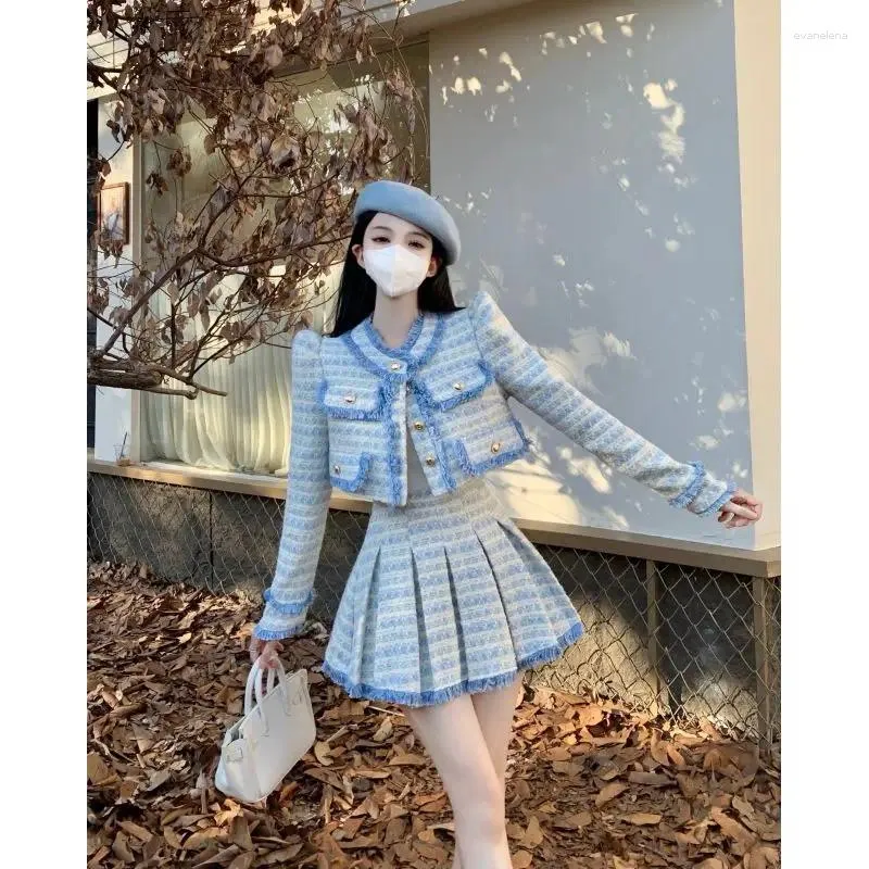 Bubble coat skirt set hotsell