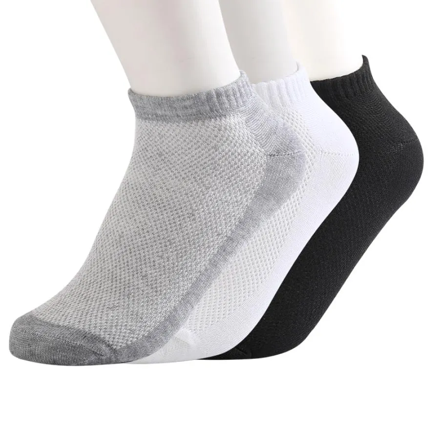 Plus L Fashion New Solid Color Women Men039S Socks Good Quality Casual Mesh Summer Breatble Cool Sock for Men 9832800