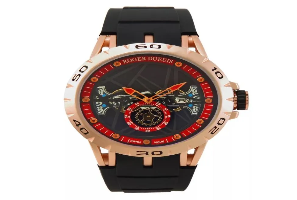 Berömda varumärke RD -män tittar på Montre Homme Fashion Silicone Band Quartz Watch Menreloj Hombre Sport Man Clock Relogio Masculino5090659