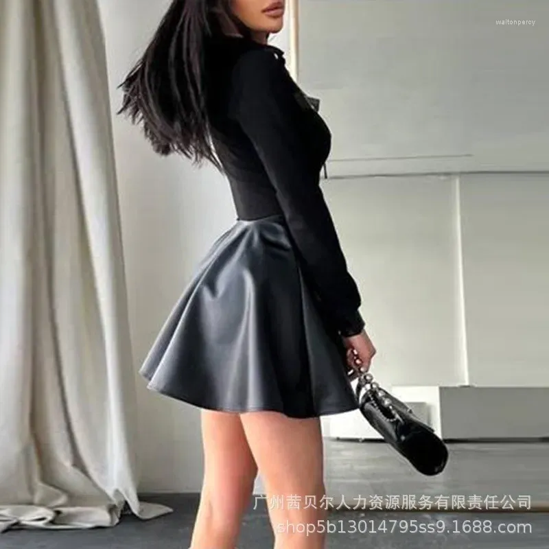 ladies party dresses with sleeves Vera Short Party Dress with Long Sleeves