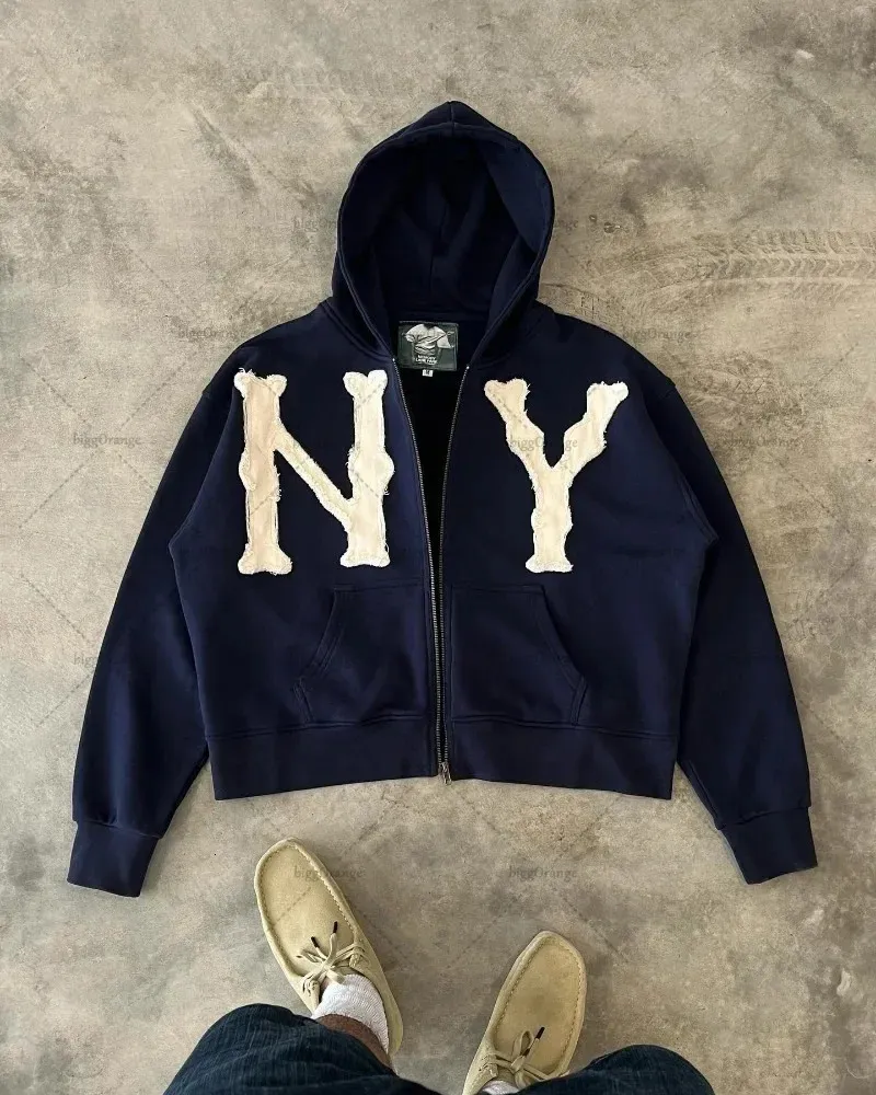Nike ジップパーカー double zip hoodie ネイビー y2k y2k nike ハーフジップスウェット パーカー 色味◎