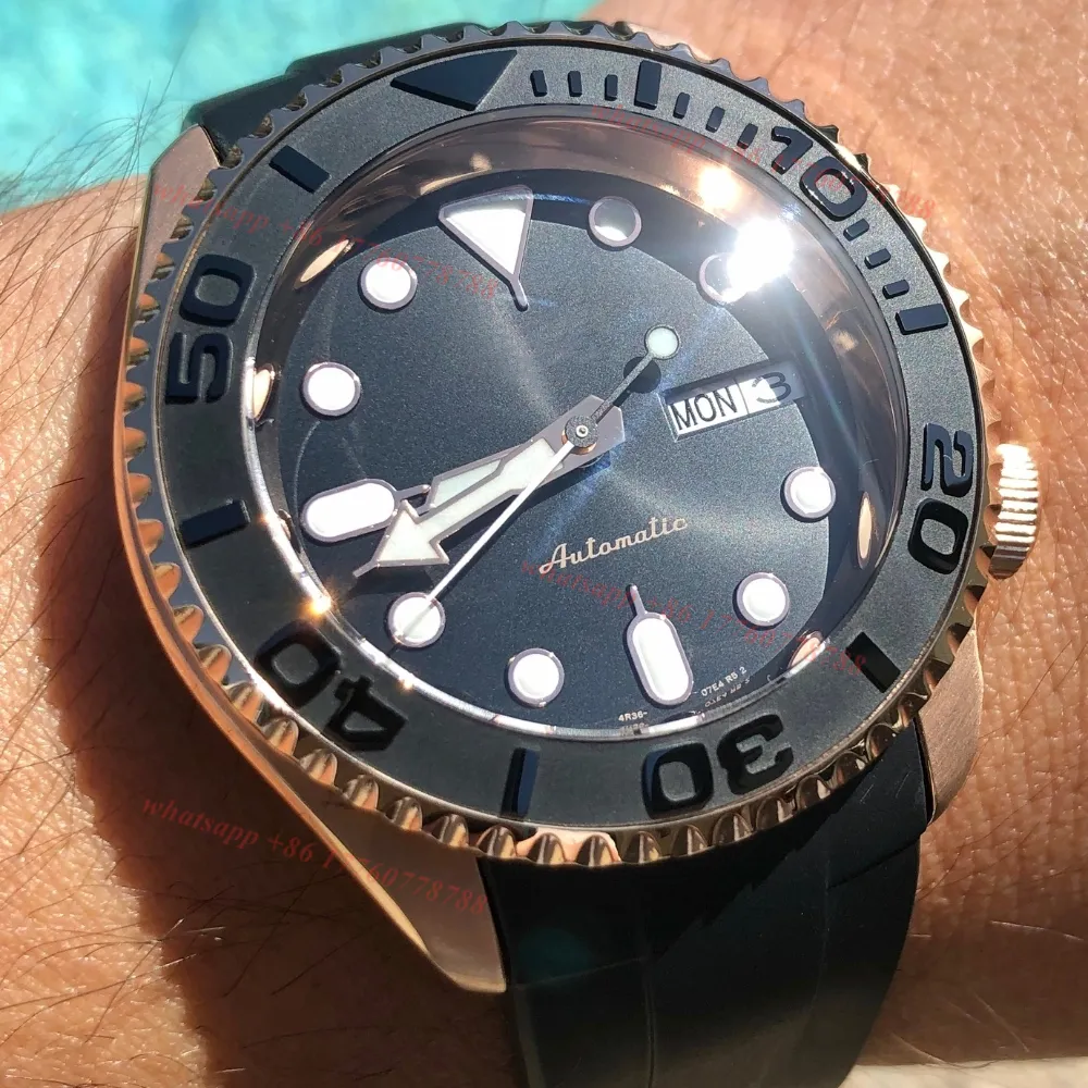 Mechanical sports watch top