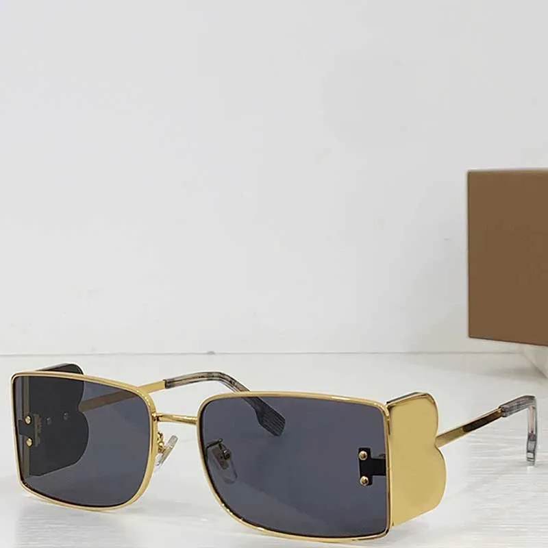 Retro Rectangle Polarized Sunglasses with Metal Frame, UV400 Protection Mens Polarized Sunglasses SA106 Polarized Retro Sunglasses  main image 3