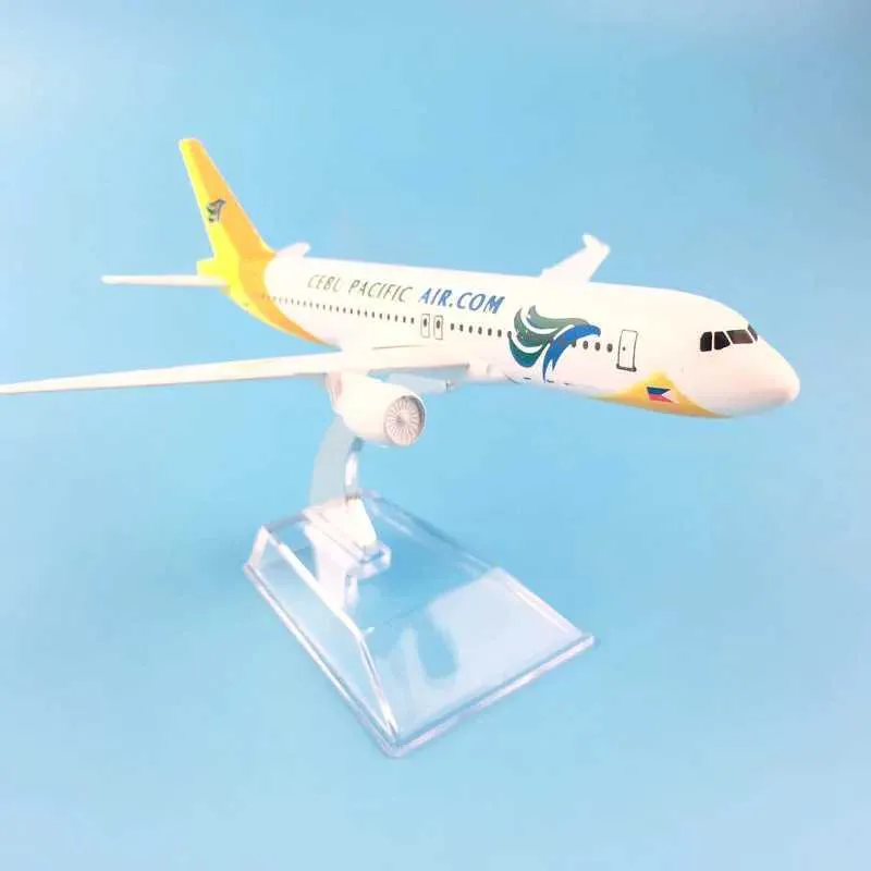 DHgate Cebu Pacific S24520 1 400 Scale Die cast Metal Airbus A320 Model Plane Toys Gifts