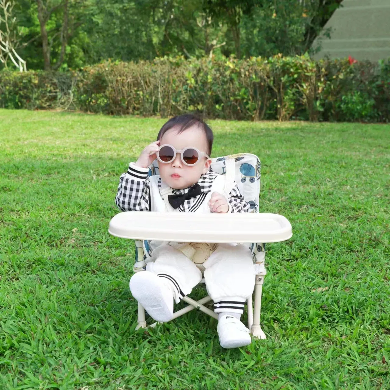 High Chair Outdoor Chair For Baby Baby Outdoor Portable Foldable