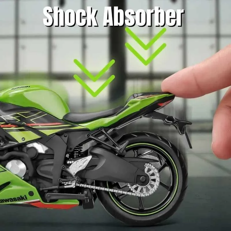 DHgate.com:1:12 Scale Diecast Kawasaki Ninja ZX-6R